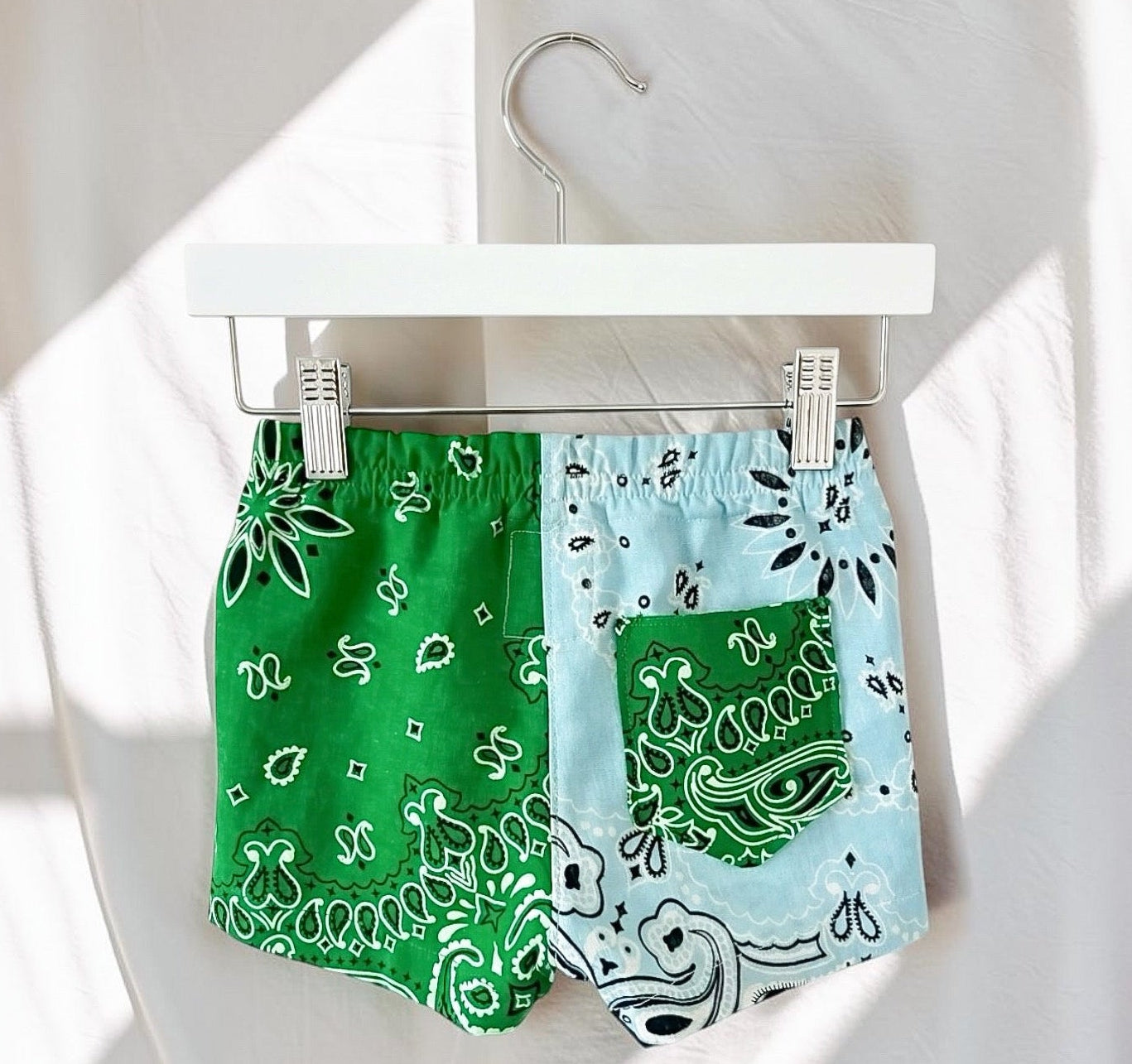 Boy Shorts Two-Tone Bandana